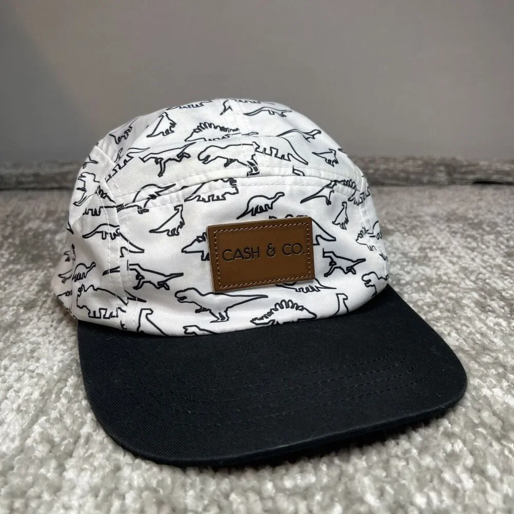 Cash & Co Hat Cap Snap Back Large - Extra Large Dinosaur Print Youth Boys Kids